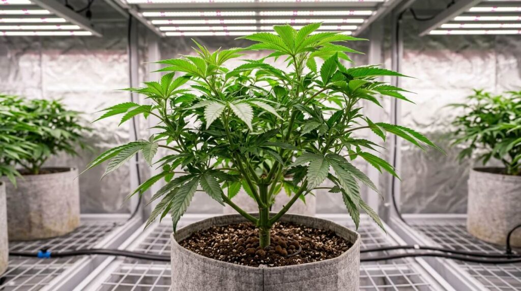helathy autoflower cannabis vegatative growth
