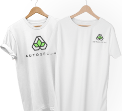 White Auto Seeds t-shirt