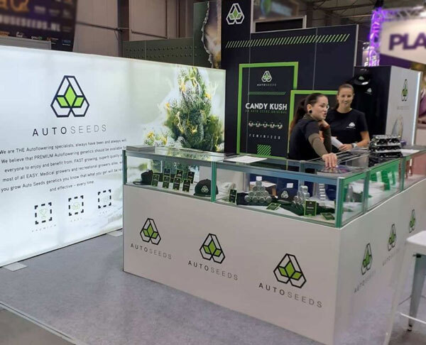 Auto Seeds breeder team, five real people, faces visible