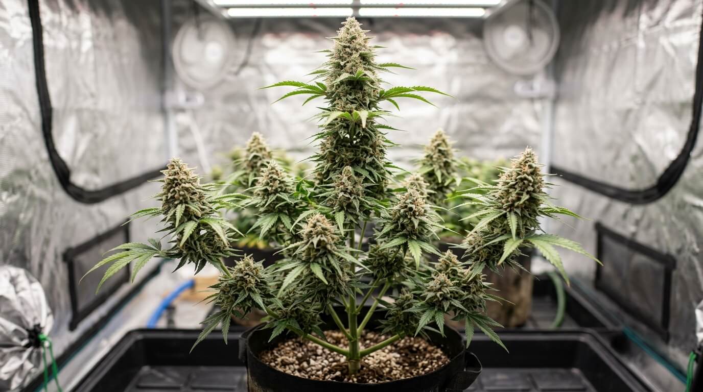 untrained lst autoflower plant